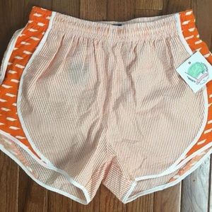 Lauren James TN seersucker shorts-NWT